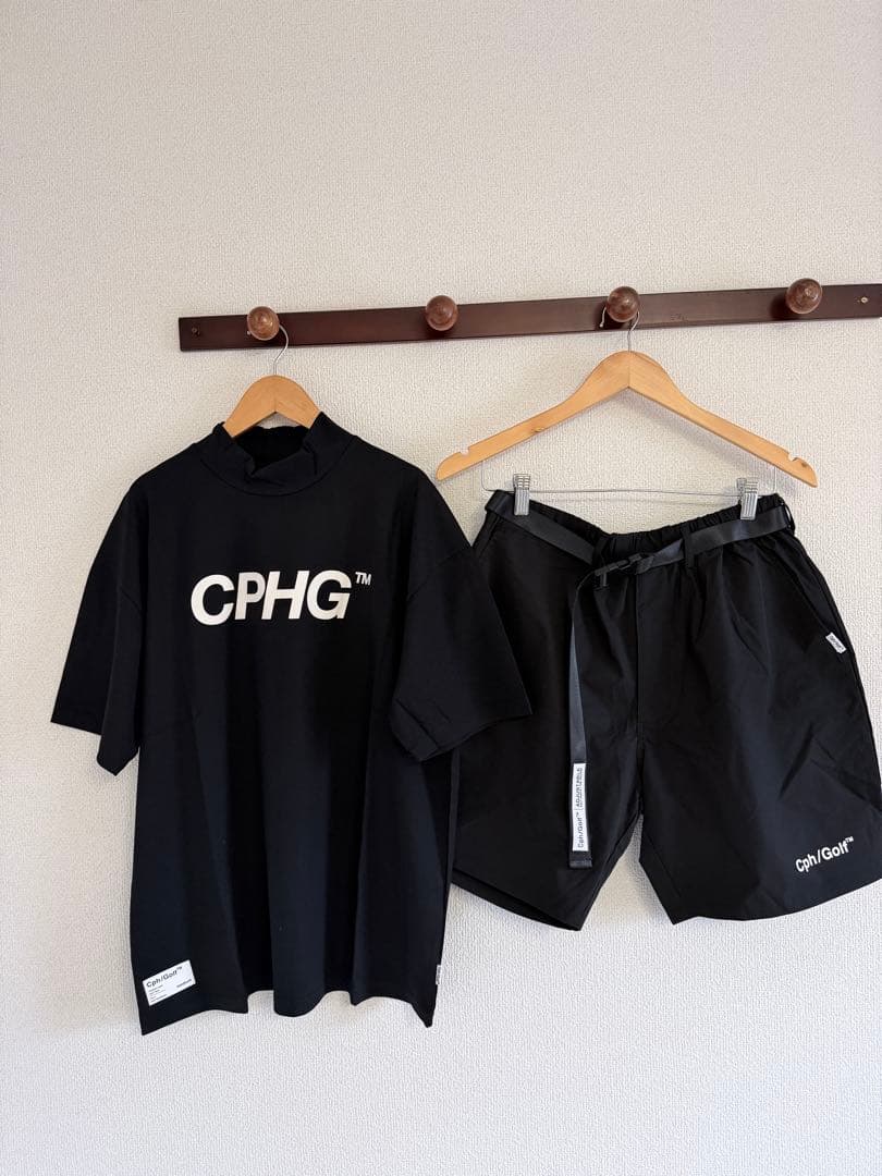 Cph/Golf MOCK NECK TEE PANTS セットアップ　サイズL