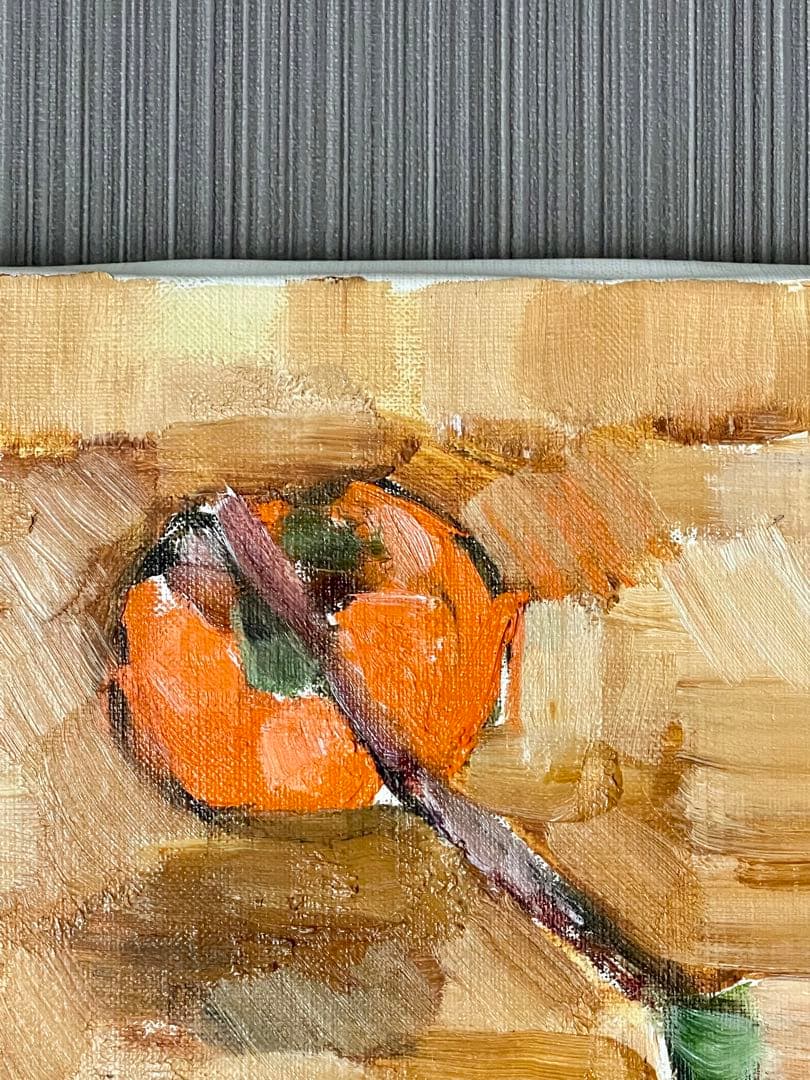 【柿】絵画