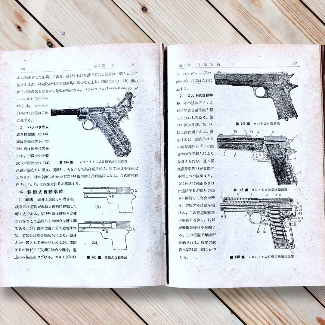 【希少】1937年《兵器》帝国陸海空軍及び世界の火器兵器ミリタリー装備活版図録集