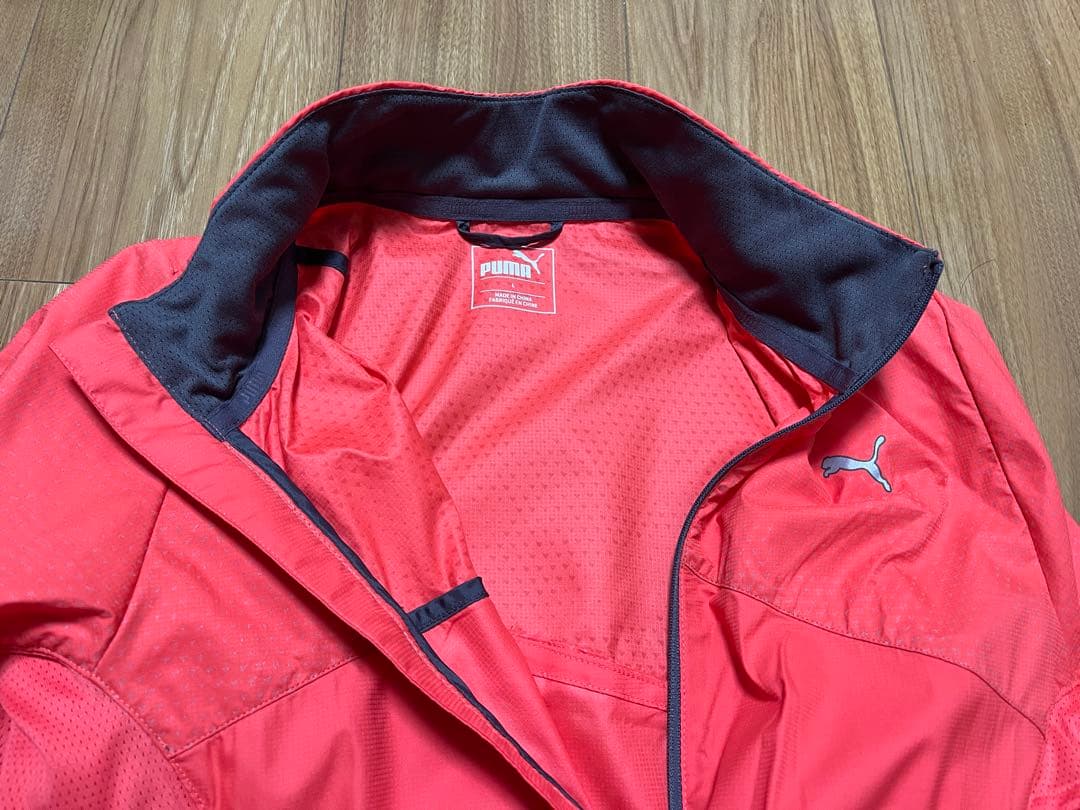 【未使用】プーマ　PUMA ウィンドブレーカー　オレンジ