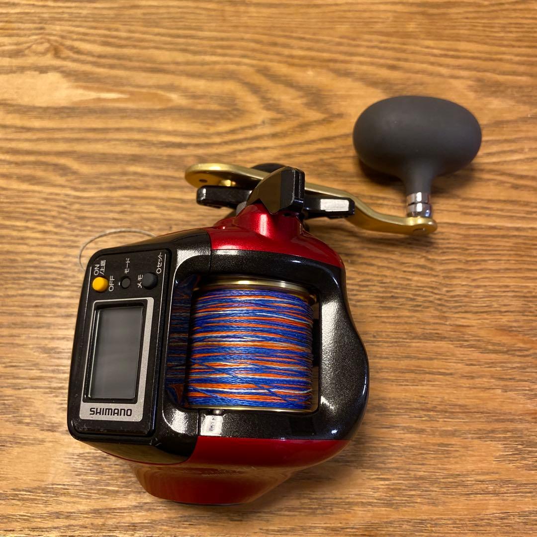 SHIMANO 電動カウンターリール 赤