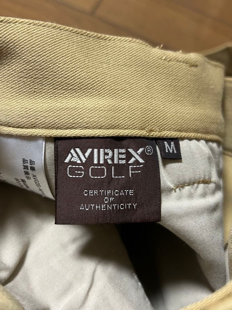 AVIREXGOLF ショートパンツ Mサイズ ベージュ
