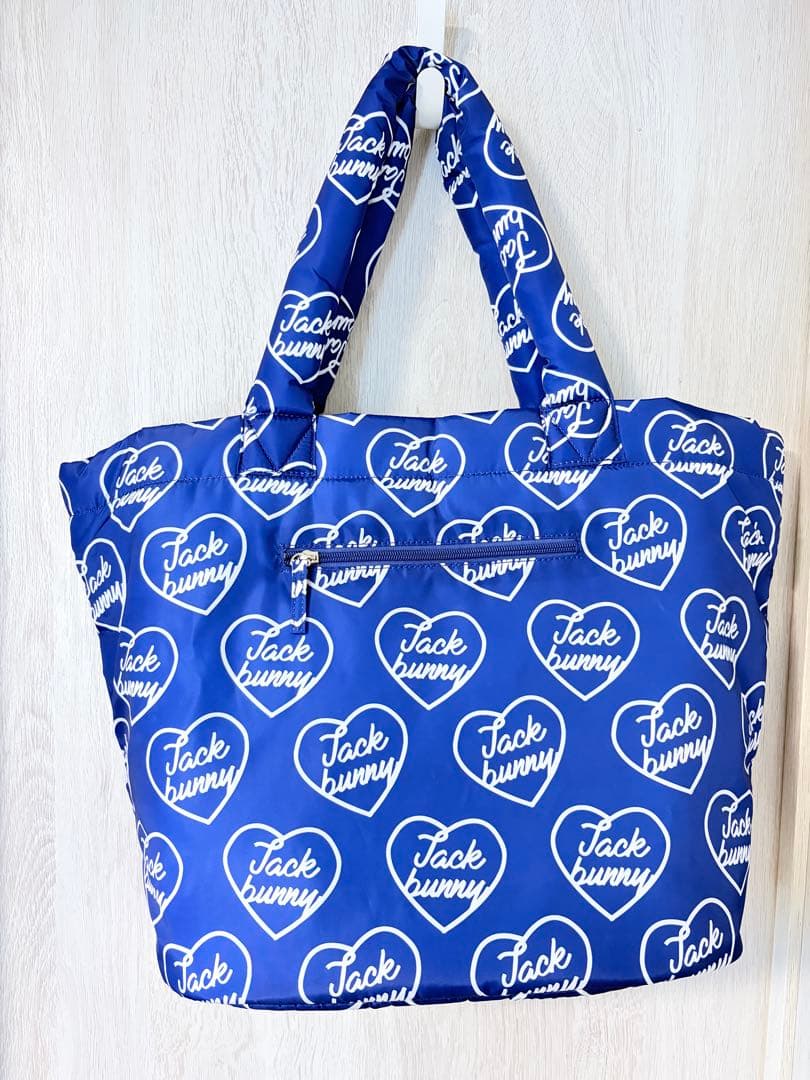 Jack Bunny!! ジャックバニー ハート柄 ロッカーバッグ トートバッグ
