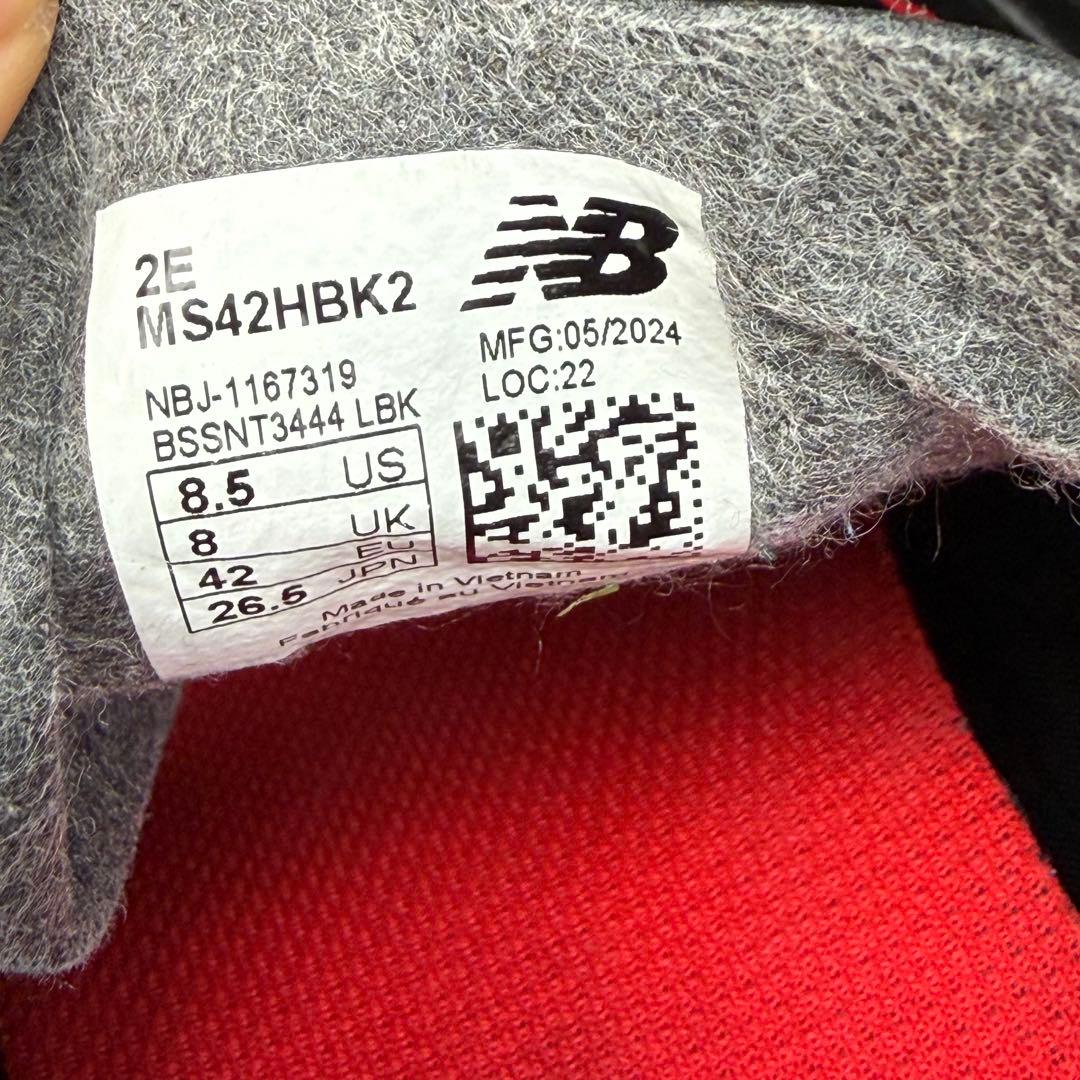 美品 New Balance A42 サッカー スパイク HG/AG 26.5
