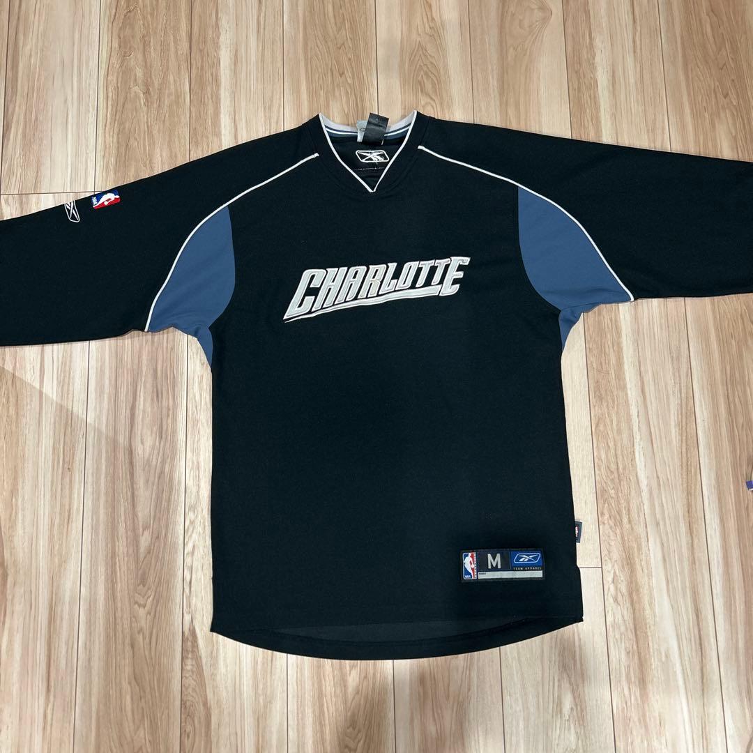 ⭐︎レア‼︎ リーボック NBA バスケ シャーロットホーネッツ 長袖 シャツ