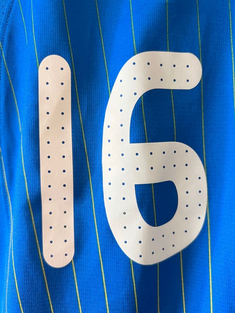 adidas 日本代表サッカーユニフォーム長袖　背番号16 オーセンティック