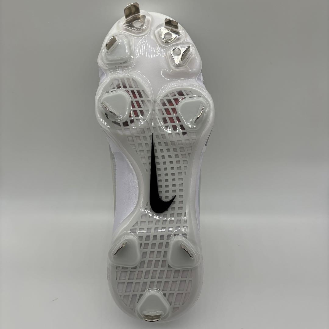 NIKE 野球 スパイク トラウト 金具 ホワイト 白 27㎝ ローカット 軽量