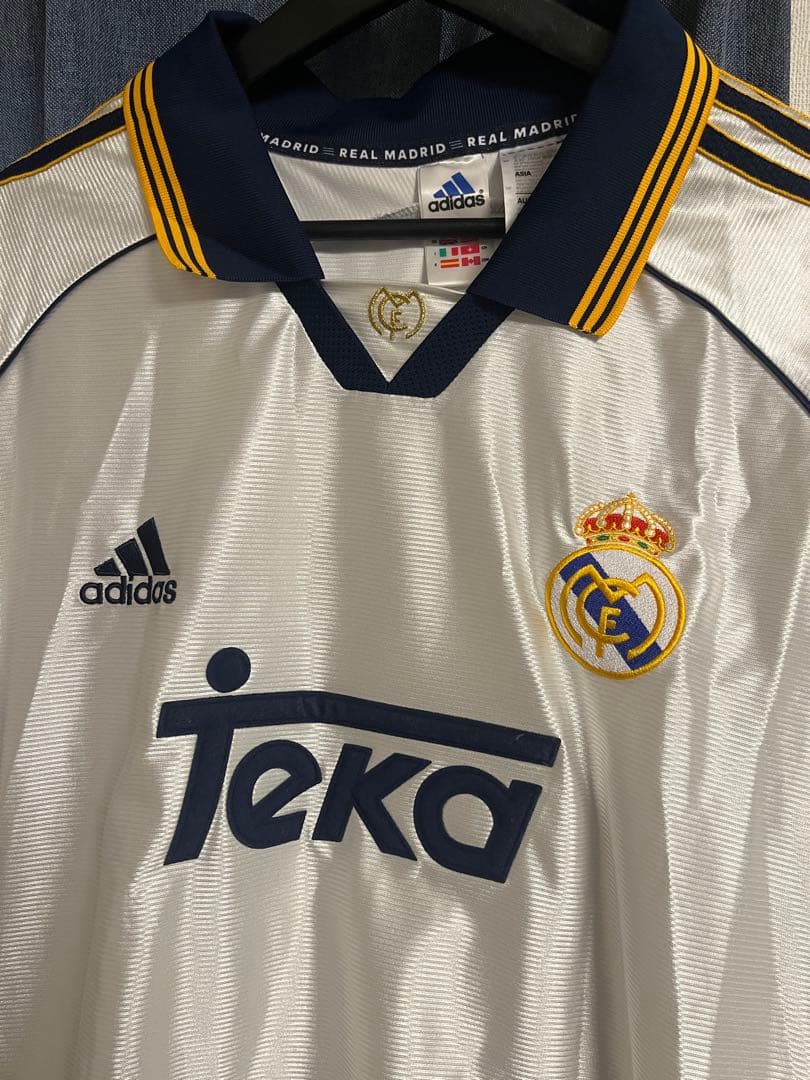 adidas Real Madrid サッカーシャツ ホワイト