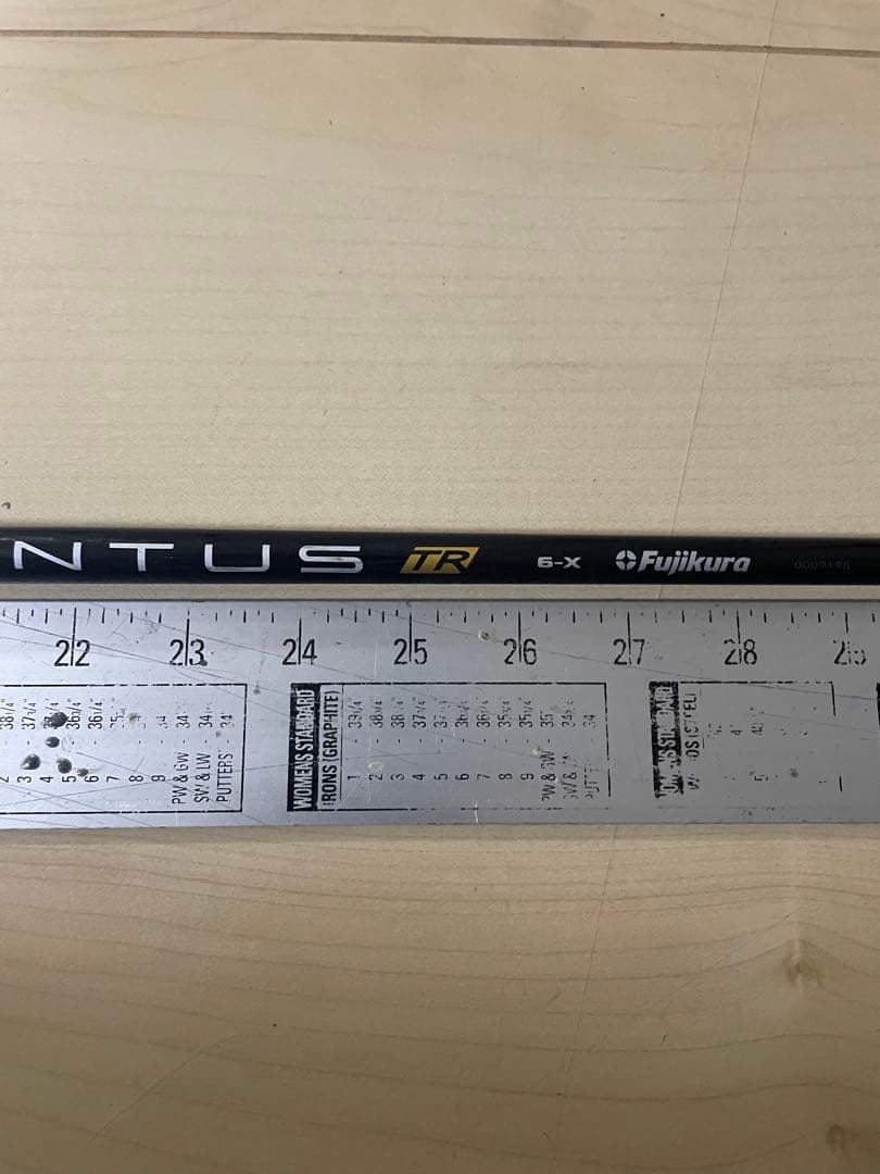 171 フジクラ　ベンタスブラックTR 6X ピンスリーブ付　ドライバー用