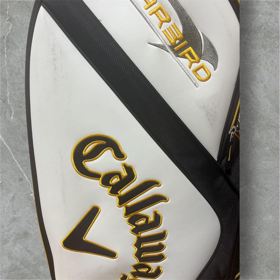 お*ち様 Callaway Warbird ゴルフバッグ　白　黒