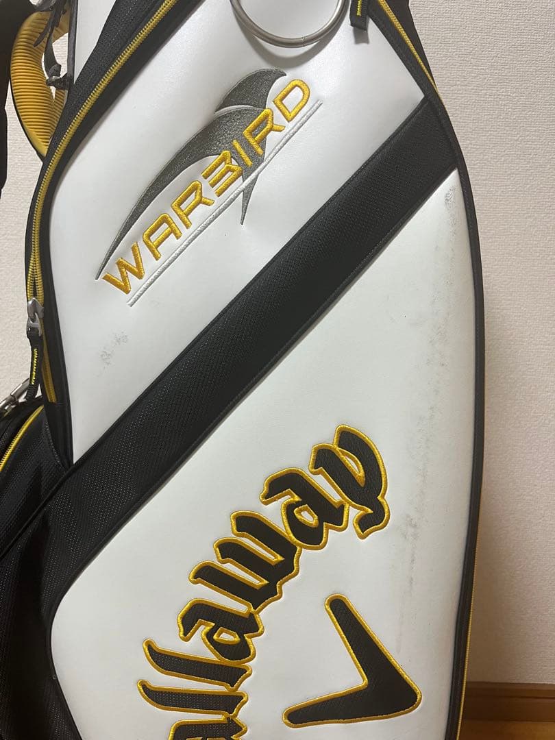 お*ち様 Callaway Warbird ゴルフバッグ　白　黒