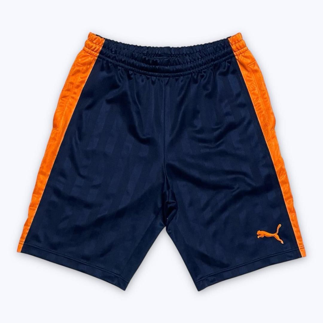 プーマ PUMA ジャージ 上下 セットアップ 紺 オレンジ Y2K S-M