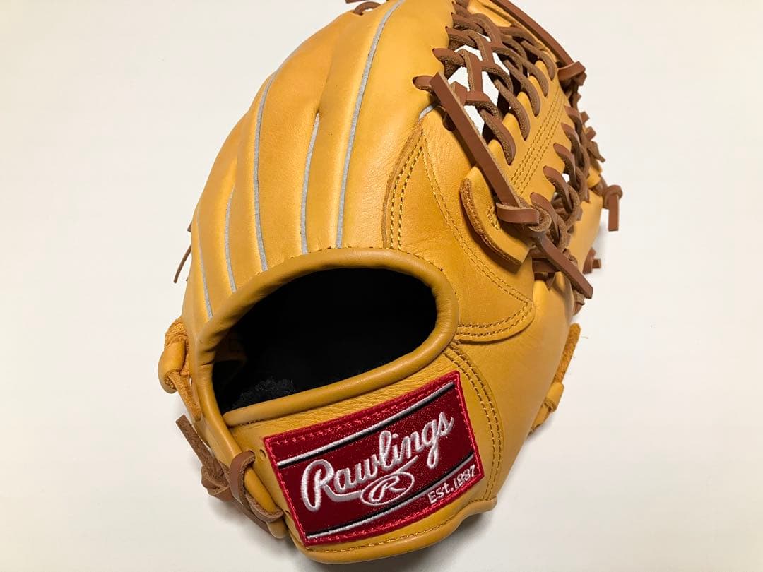 専用品ローリングス タンRawlings軟式野球 ソフトボール兼用グラブ 成人用