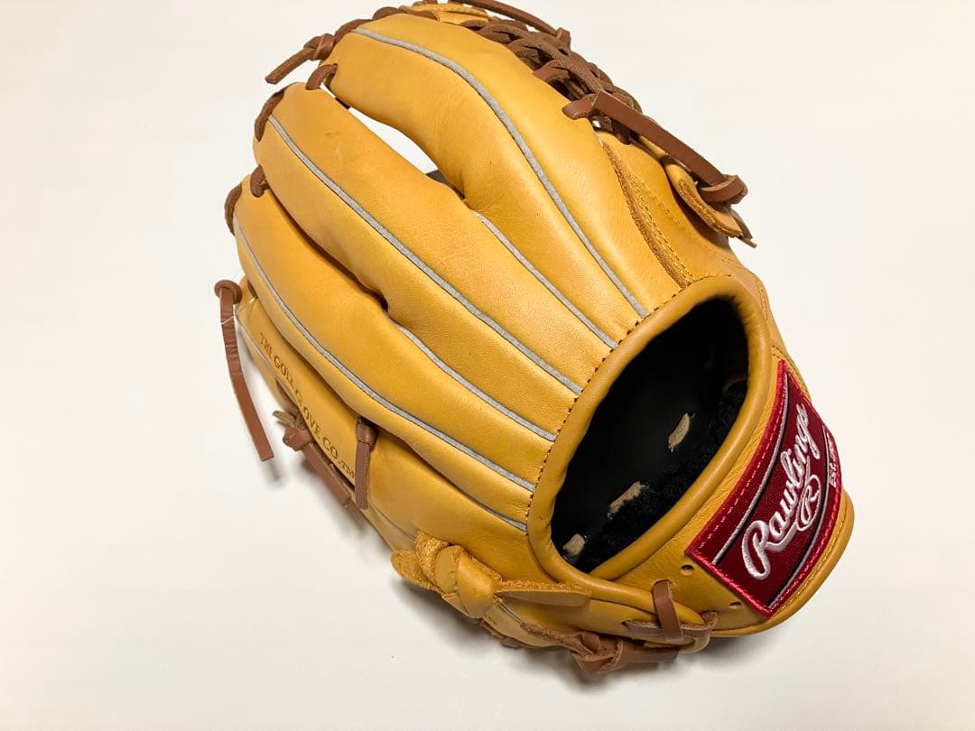 専用品ローリングス タンRawlings軟式野球 ソフトボール兼用グラブ 成人用