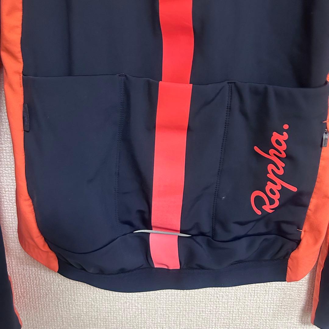 Rapha ラファ　サイクリングジャケット トレーニングジャケット オレンジ