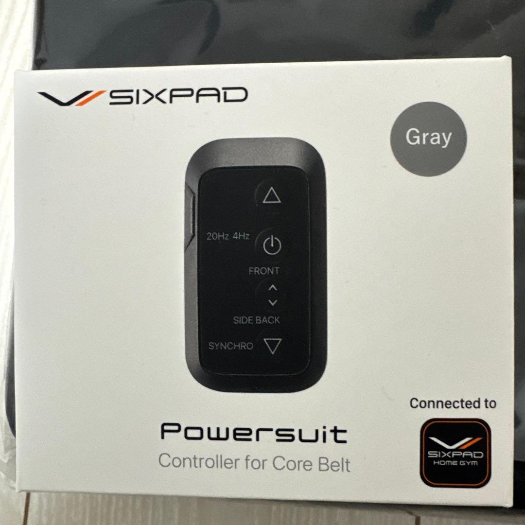 SIXPAD Powersuit Core Belt グレー➕コントローラー