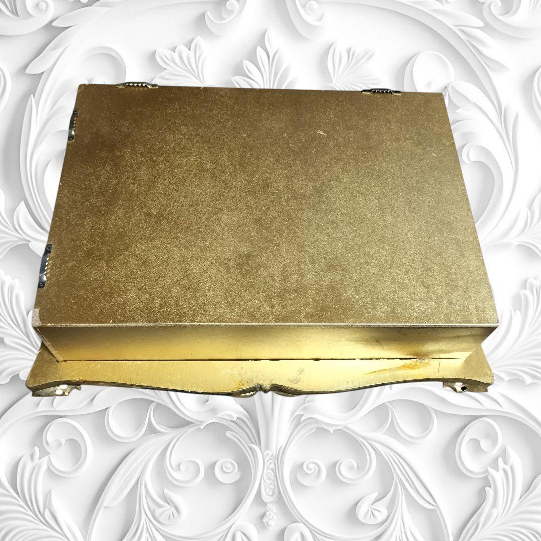 アンティーク ロココ調レトロ インテリア ゴールド GOLD コレクションBOX