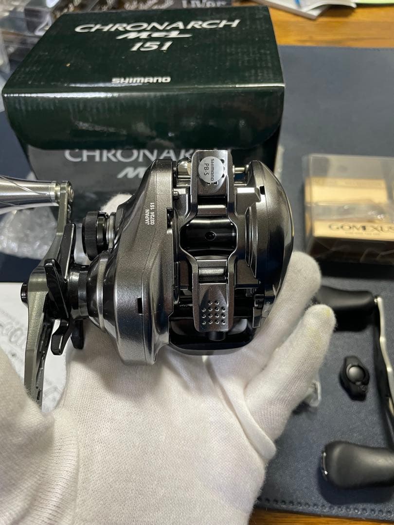 j*読様 SHIMANO 17 クロナーク CHRONARCH MGL151 左