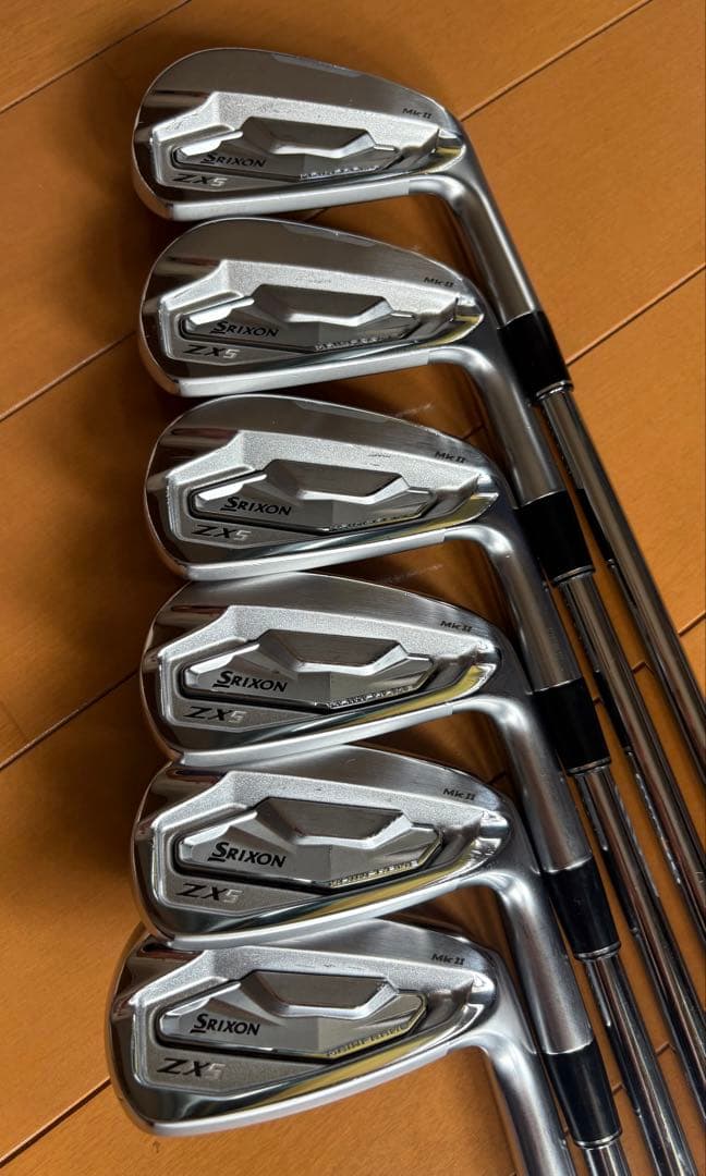 スリクソンZX-5 MKⅡ #5-PW 6本　モーダス105 DST (S)