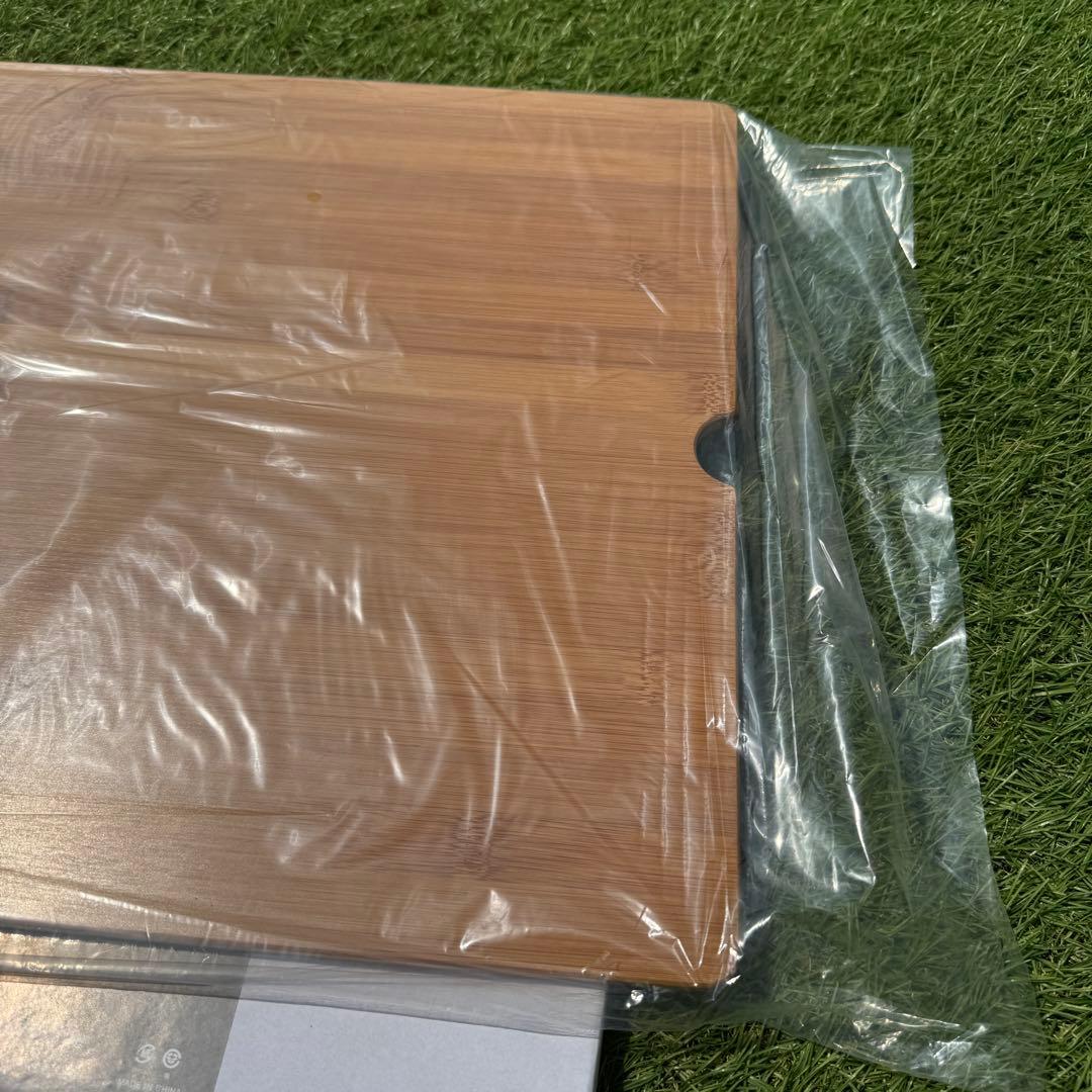 未使用 スノーピーク ウッドテーブルW竹 外箱開封済み