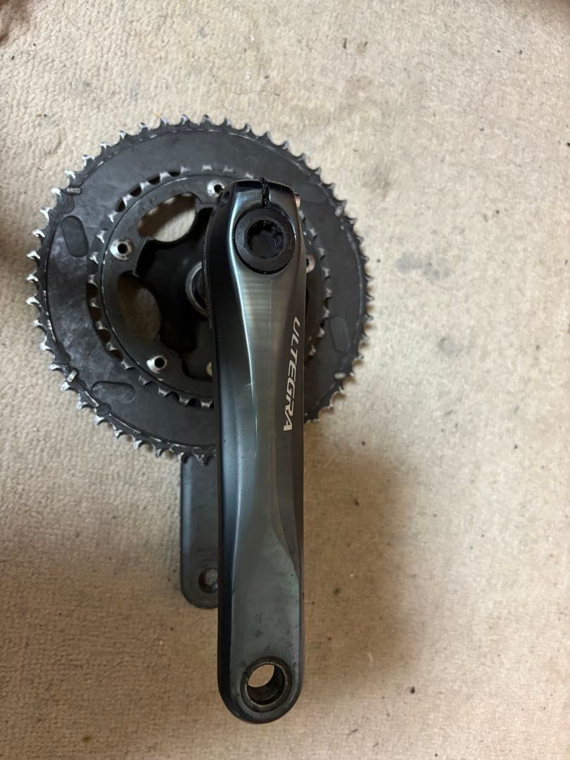 SHIMANO ULTEGRA クランクセット ブラック　FC 6750 10S