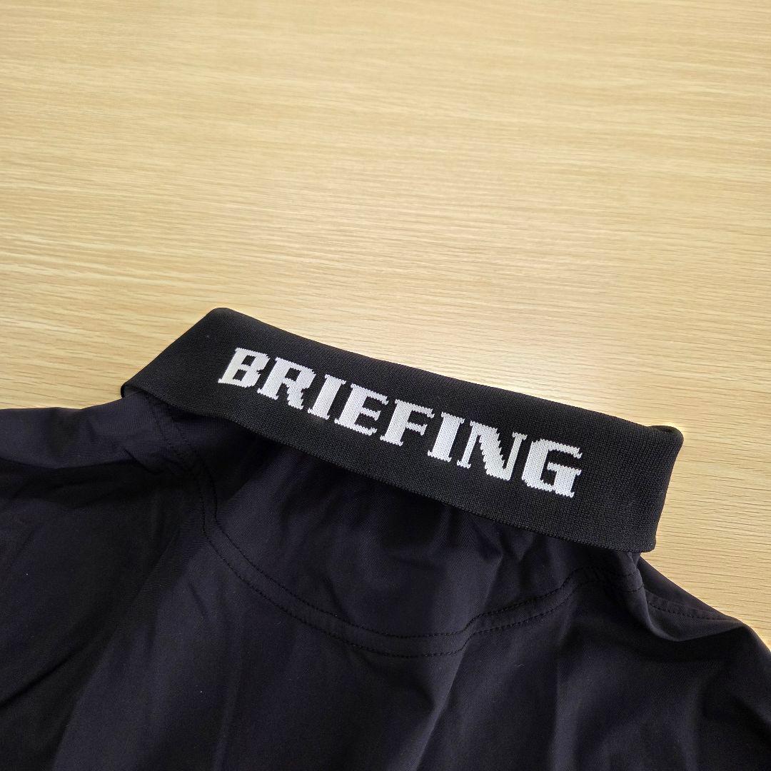 BRIEFING GOLF LOGO BACK RIB ポロシャツ