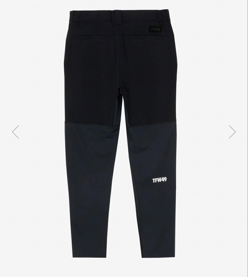 TFW49 ストレッチハイブリッドパンツ ブラック サイズXL