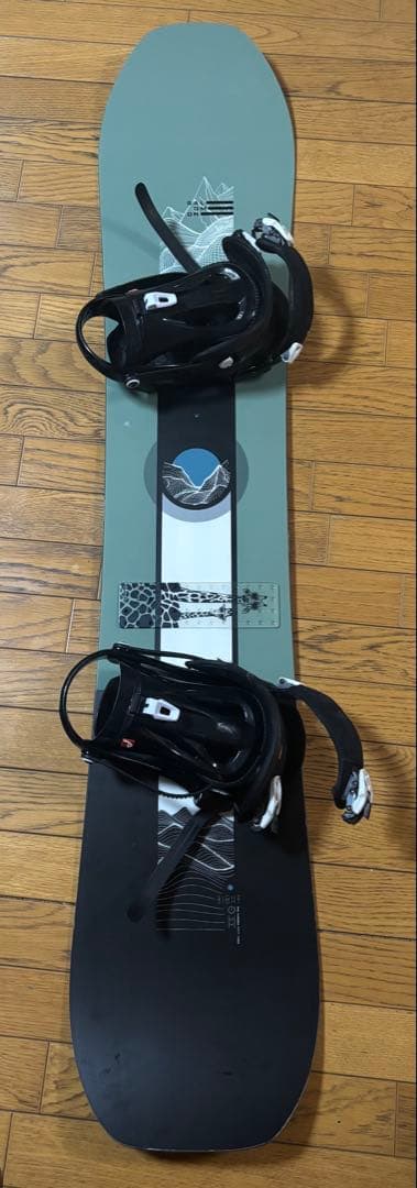 SALOMON サロモン SIGHT 24-25 スノーボード　ビンディング付き