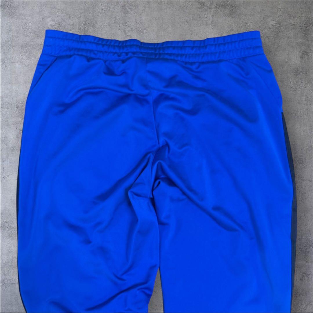 【良品】adidas アディダス トラックジャケットセットアップ Lサイズ 青