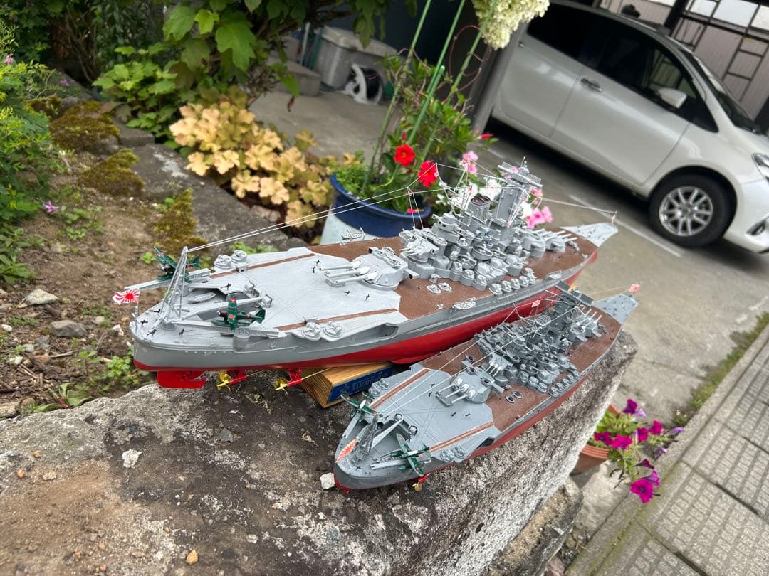 巨大戦艦大和1100mmサイズ 精密製作品(今年度13作品)送料無料