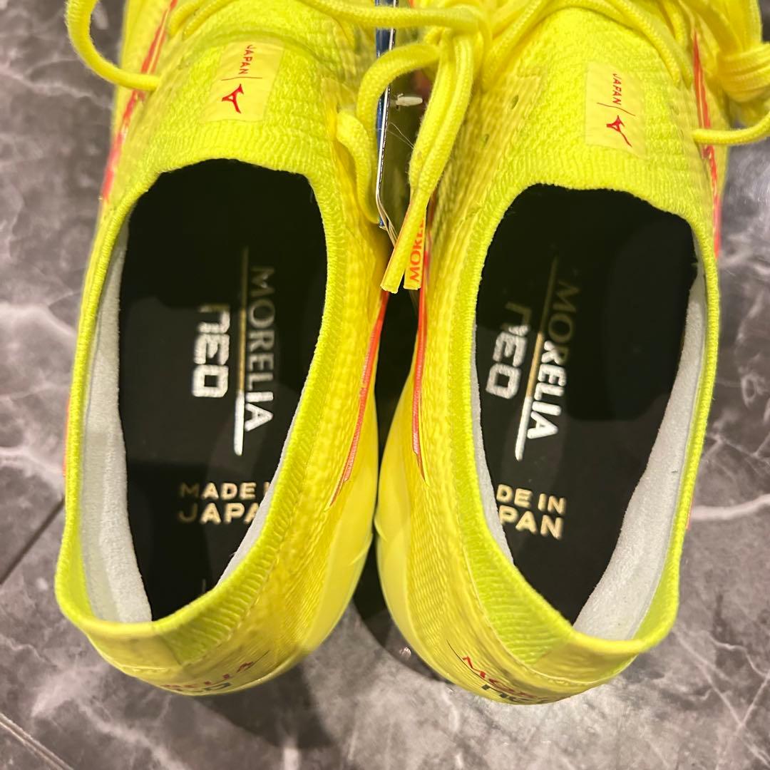 新品 未使用MIZUNO モレリア ネオ4 JAPAN イエロー 26.5cm
