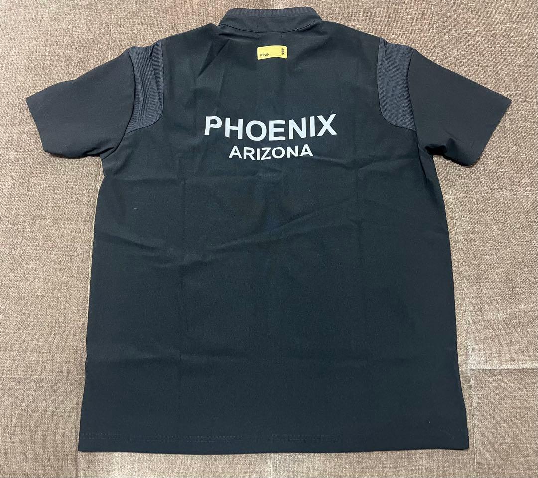 PING ハイネックシャツ ブラック PHOENIX ARIZONA
