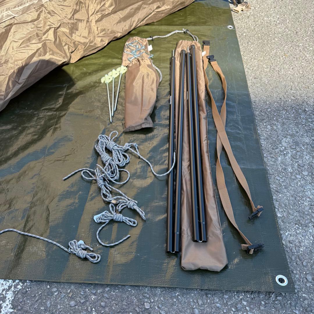 【美品-最終値下げ】Naturehike 2人用コットテントセット