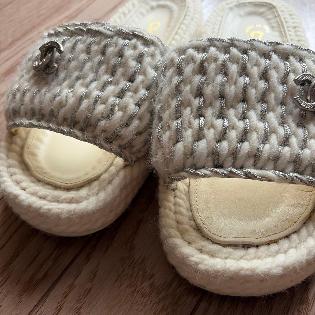 CHANEL サンダル　ノベルティ