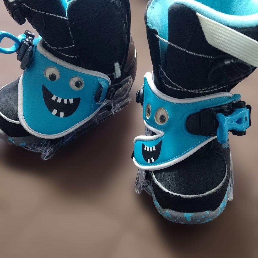 Burton Custom BOA スノーボードブーツ 20.5、ビンディング