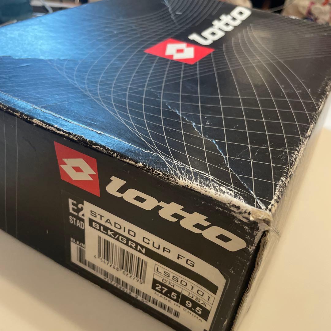 [超希少品]Lotto STADIO CUP FG 27.5cm[美品]