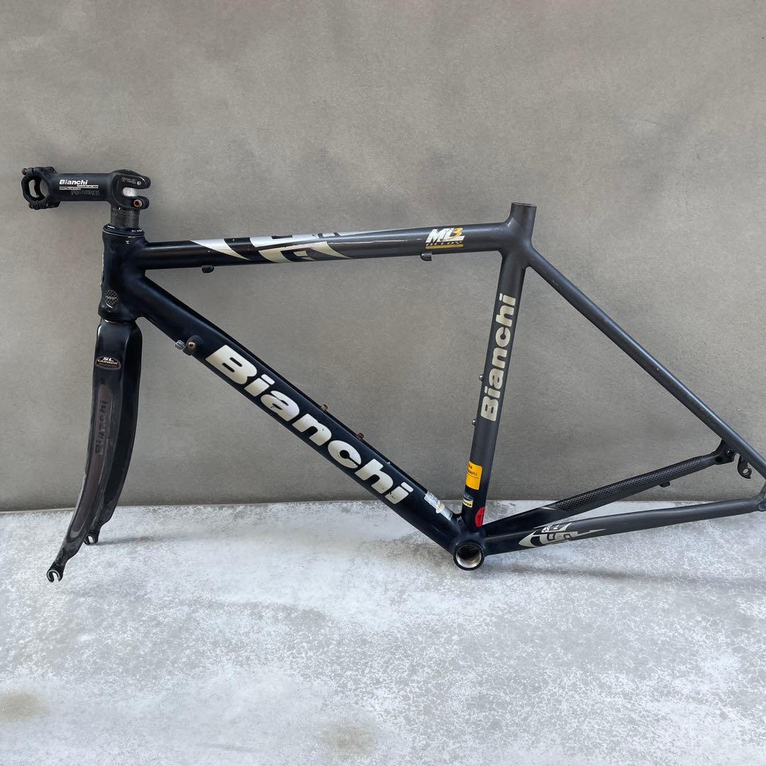 Bianchi ml3 alloy ロードバイクフレーム アルミ カーボン