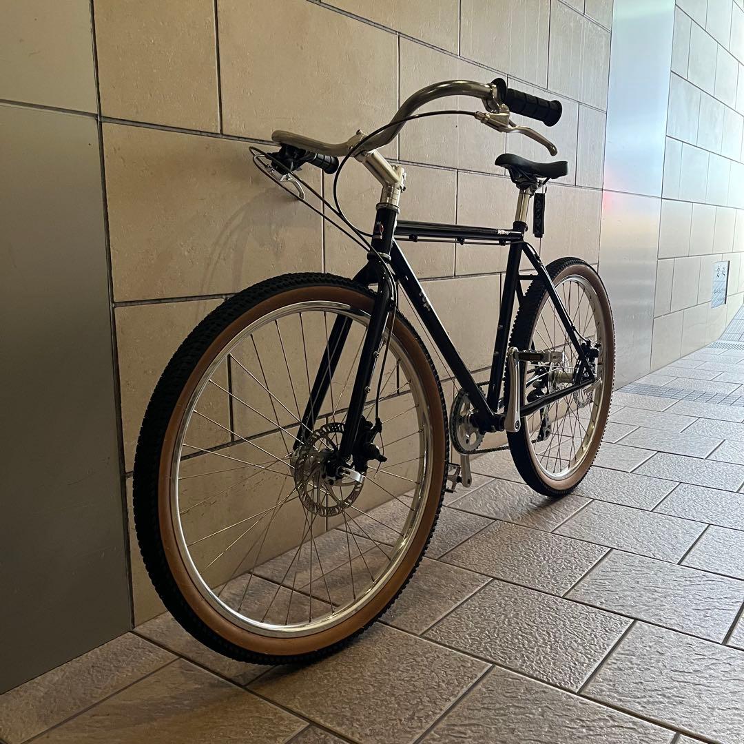 कर्मन् 　Fuji ALTERR ブラック 黒 カスタム OLD MTB