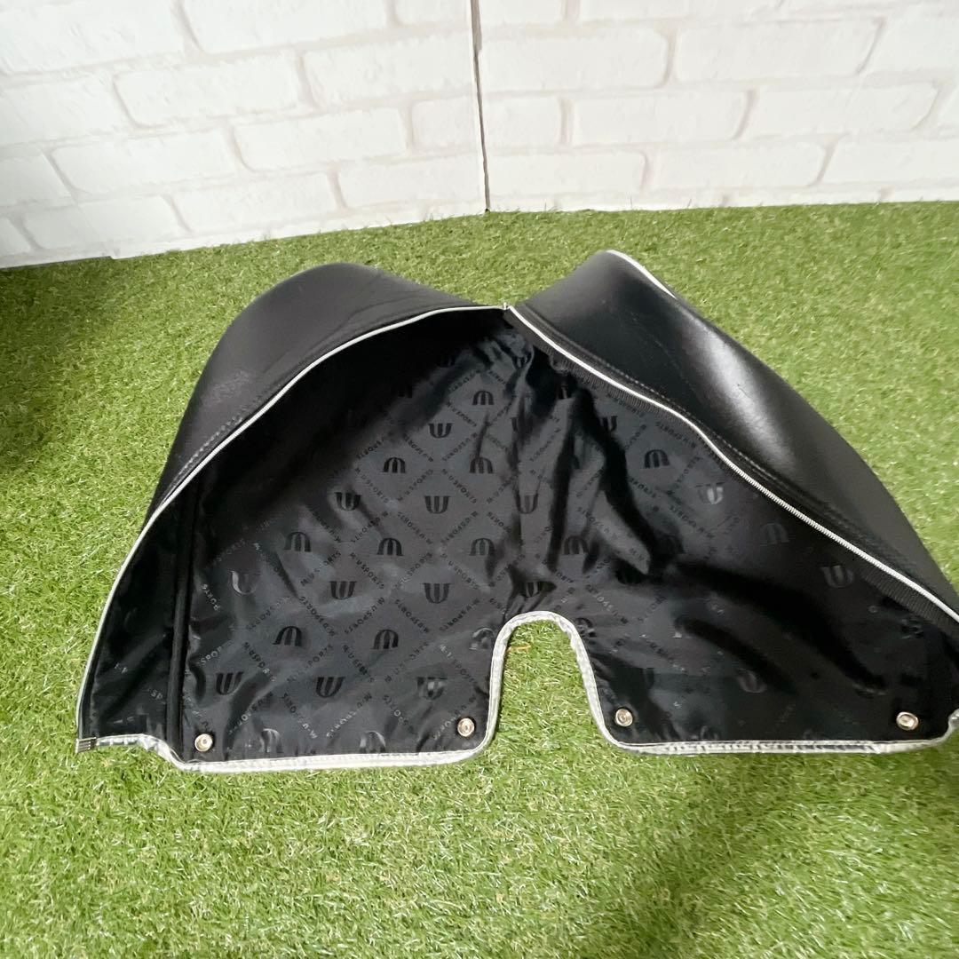 訳あり未使用品！MU SPORTS ミエコ ウエサコ キャディバッグ キャリー付