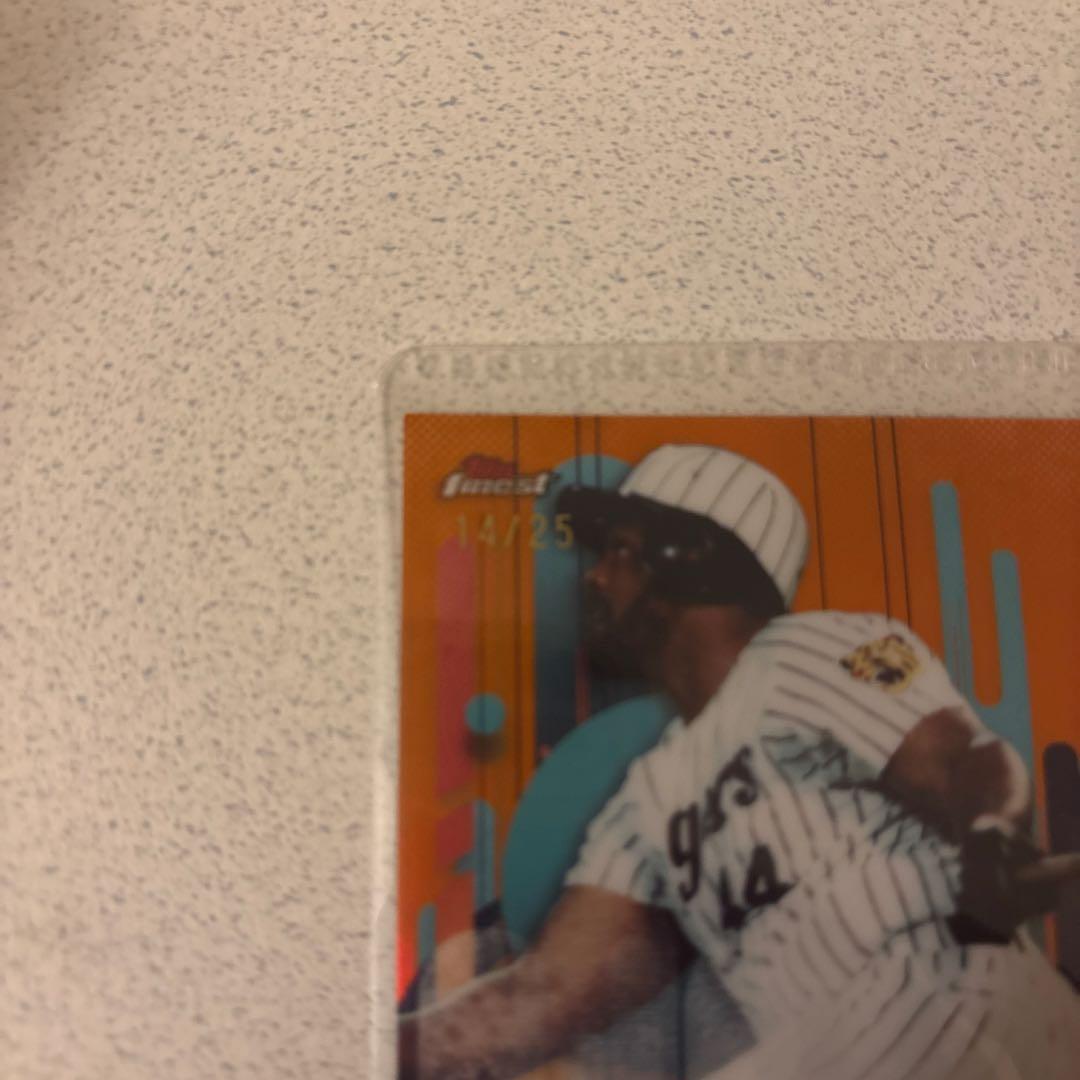 2025Topps Finest NPBセシル・フィルダー直筆サインカード/25