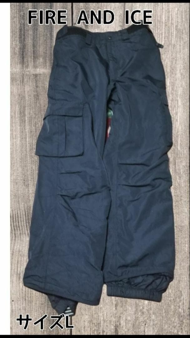 BURTON　バートン　スノボウェア　ジャケット　メンズ　M　&　FIRE AN