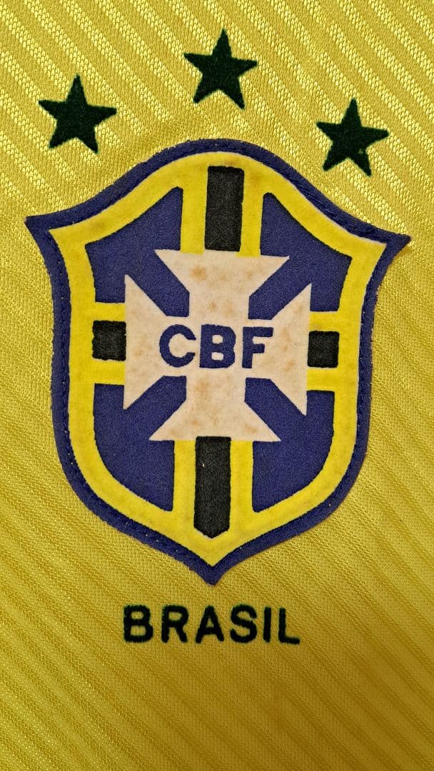 【激レア】UMBRO ブラジル代表94Wカップ Hユニフォーム レオナルド#16