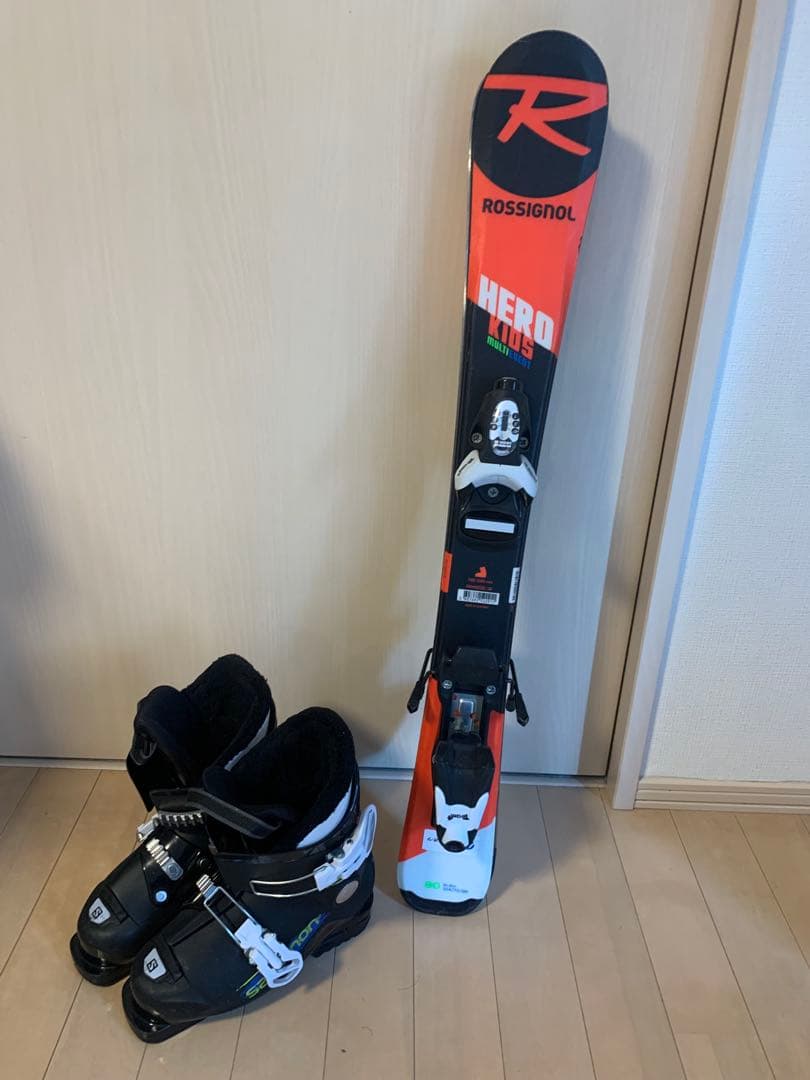 ROSSIGNOL HEROスキー & SALOMON TEAMブーツ