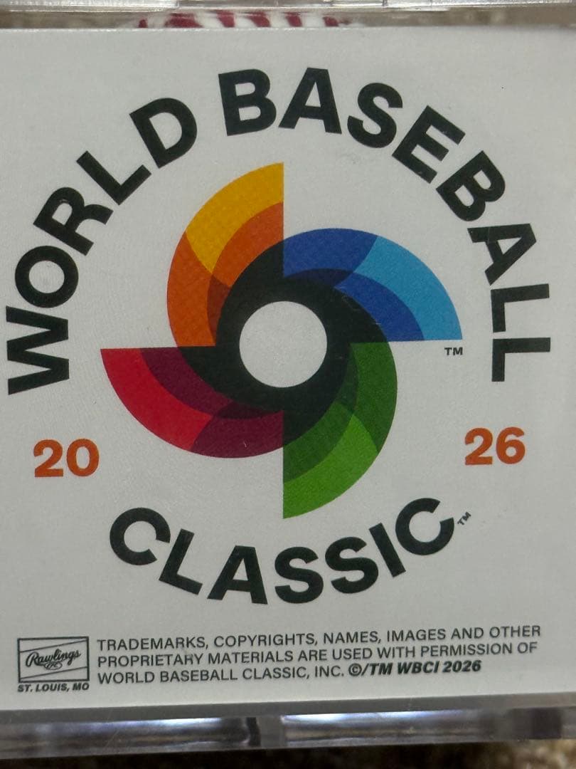 2026 WBC オールチーム レプリカボール ケース付き ローリングス MLB