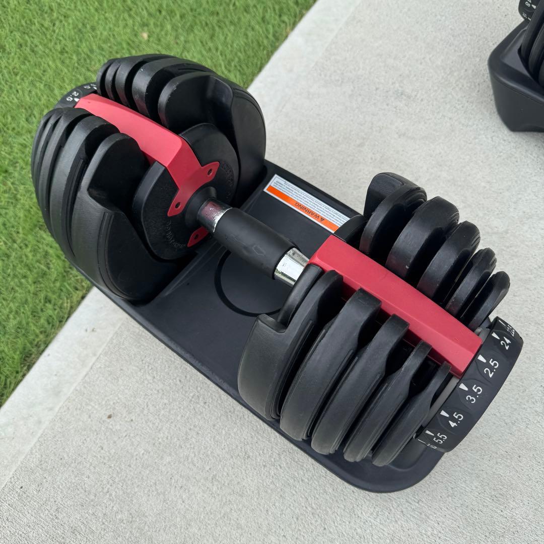 ① 可変式ダンベル　24KG　筋トレ