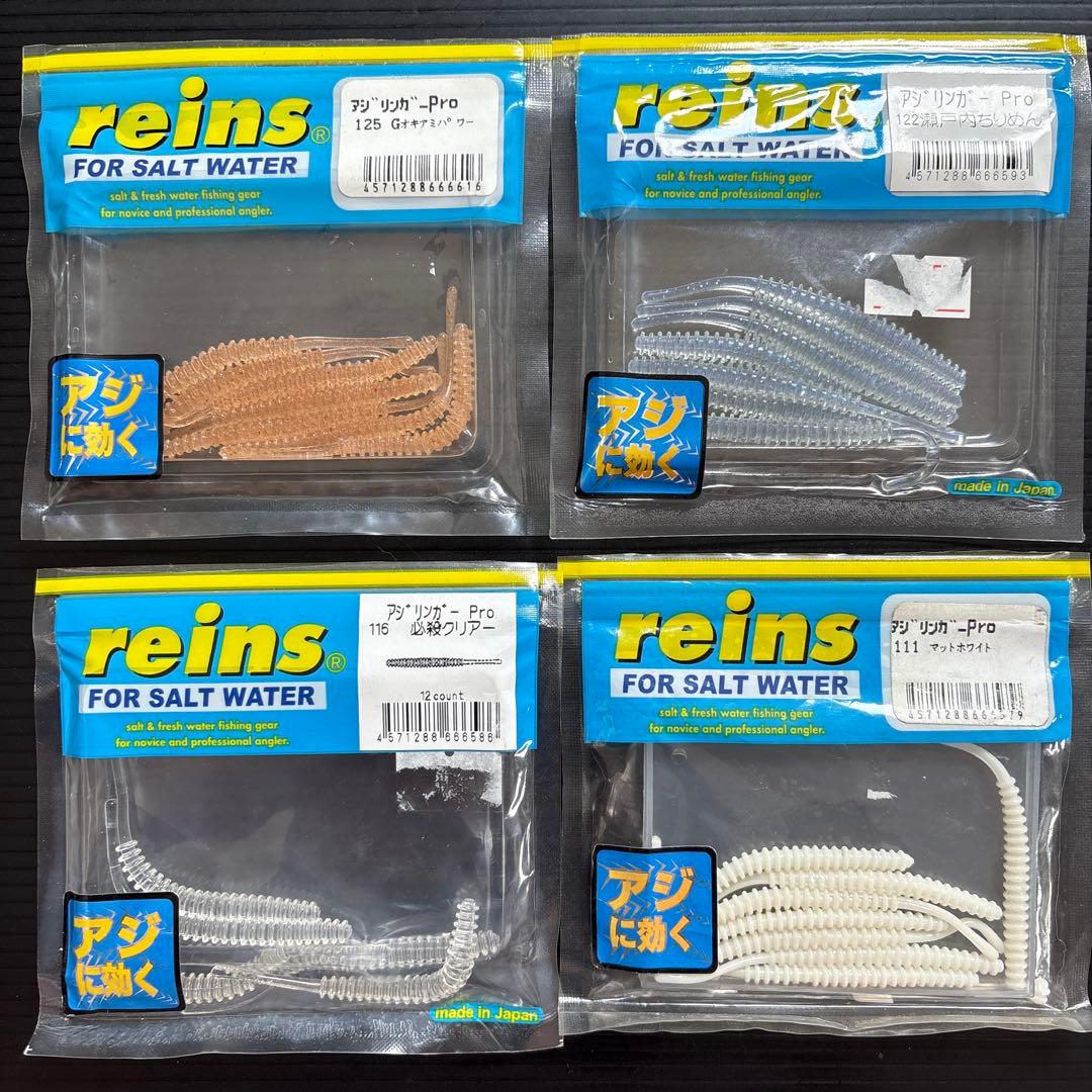 【大量】reins ワーム＋ケース アジングセット メバリング レイン レインズ