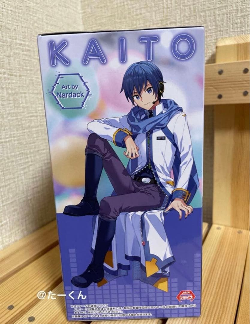 初音ミク カイト　ぬーどるストッパーフィギュア　KAITO ふわぷち