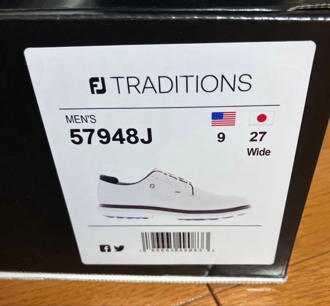 フットジョイ　27センチ　美品　スパイクレス