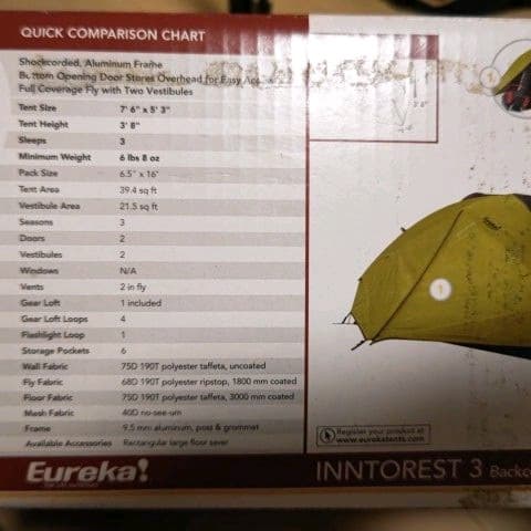 ヨーレイカ　テント　EVERNEW　エバニュー