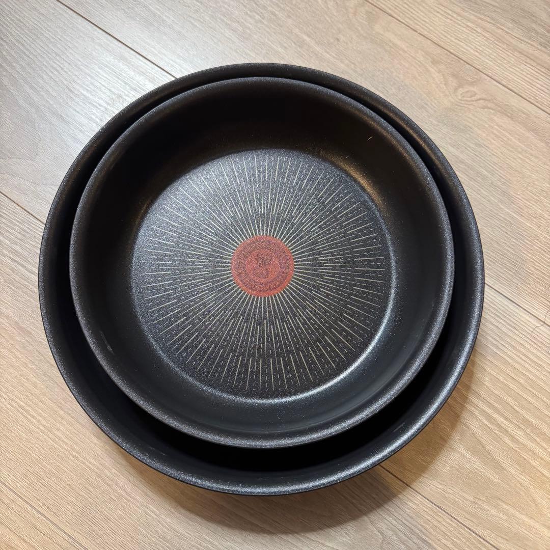 ハンドル付き　専用取手　26cm &22cmティファール フライパン